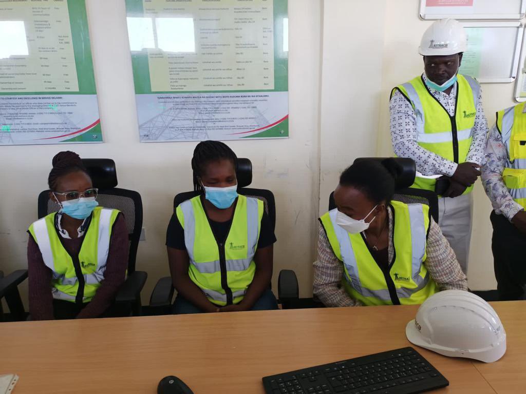 Monica_Juma_'s tweet photo. I was delighted to receive briefings on the operations of the station. https://t.co/R15r9itHwJ