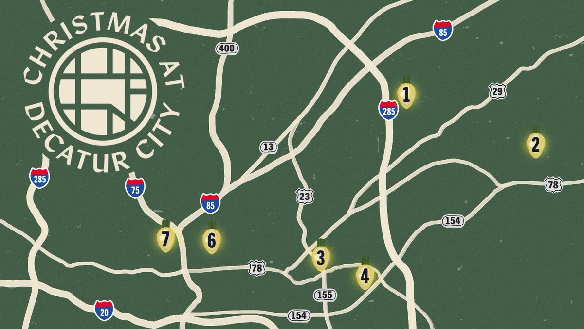Want to check out some great Christmas Lights around town? We've put together a few of our favorites!

Check them out at decaturcity.org/christmas-ligh….