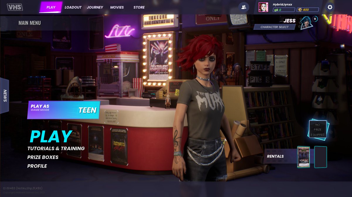 HybridJynxx's tweet photo. Jess main big brain!

Last minute decision to stream @VHSTheGame last night turned out to be a fantastic idea! Had so much fun and loved what I've seen so far - excited to see where the game goes https://t.co/8t8ZPxTGM8
