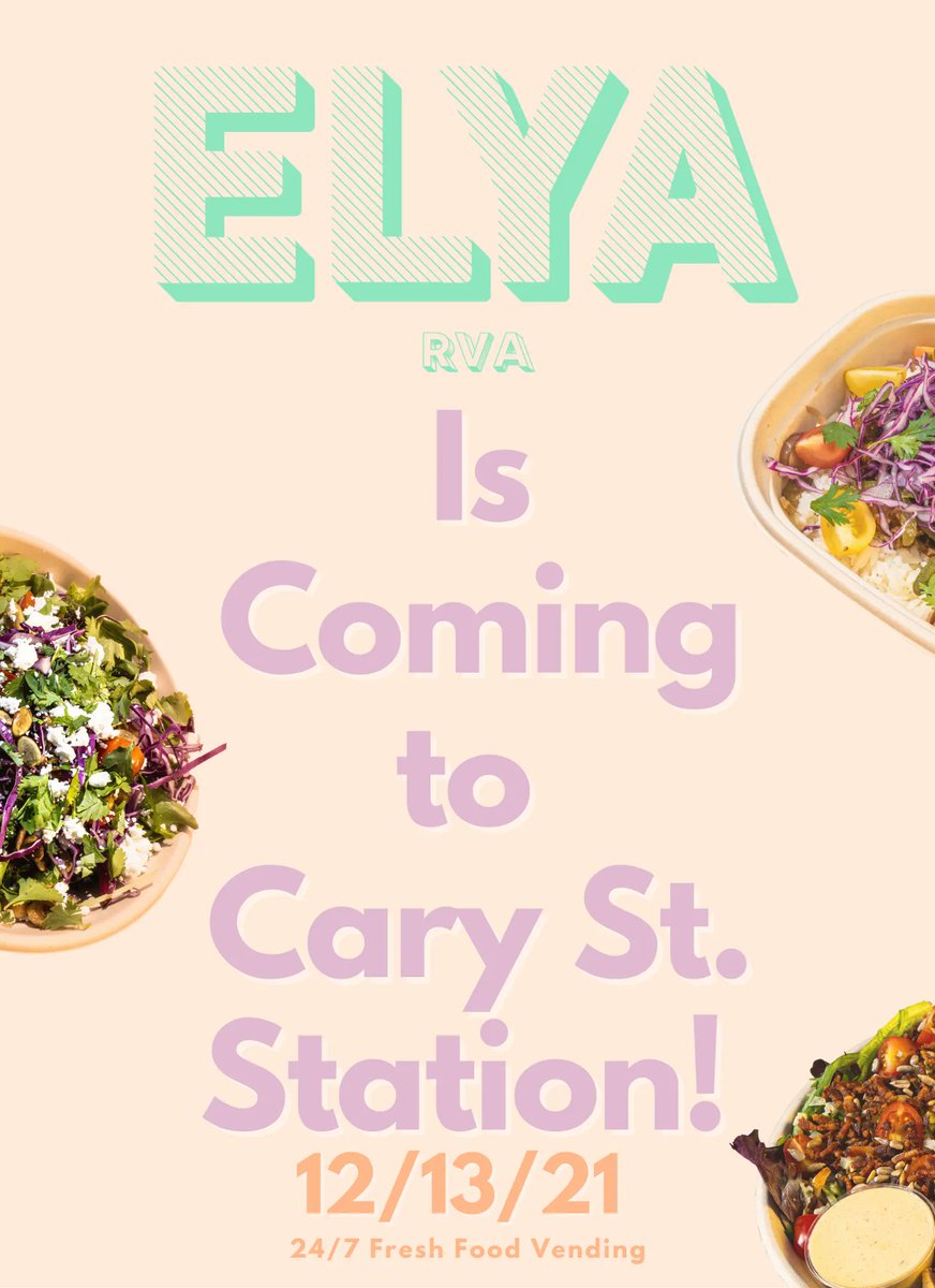 LegendPropGroup's tweet photo. We have some exciting news! 👀 @ELYAFood is coming to Cary Street Station this month! Check out more about ELYA, their amazing mission, and visit the website to check out some delicious options coming soon.

https://t.co/YJUirCVrWq https://t.co/3VklIfzsAK