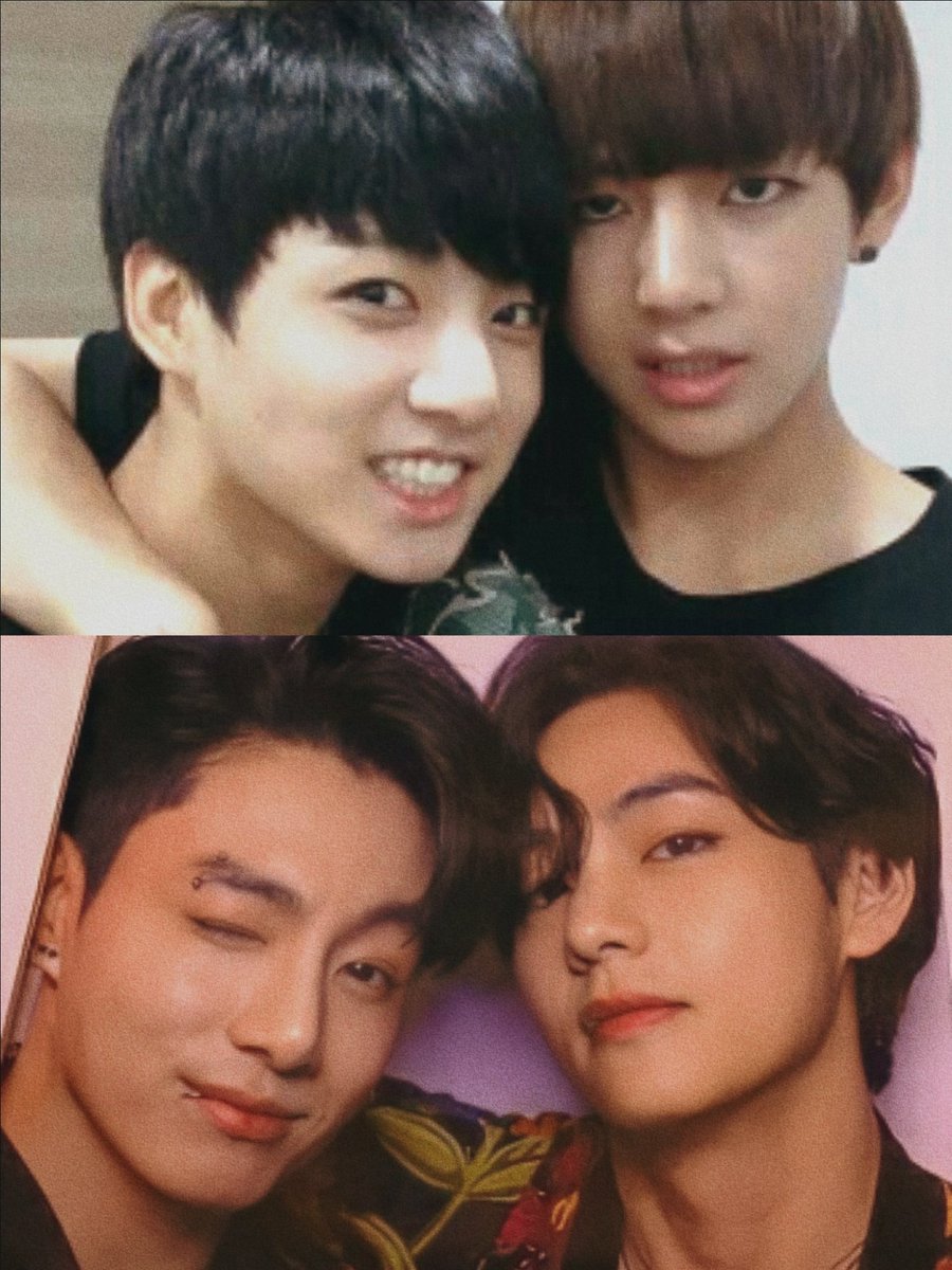 BTS130613_S2's tweet photo. 앑. 저는 이런 류의 과거와 현재를 교차시킨 사진만 보면 우는 병이 있어요( •̥Θ•̥ ) https://t.co/bWC0hoNpiK