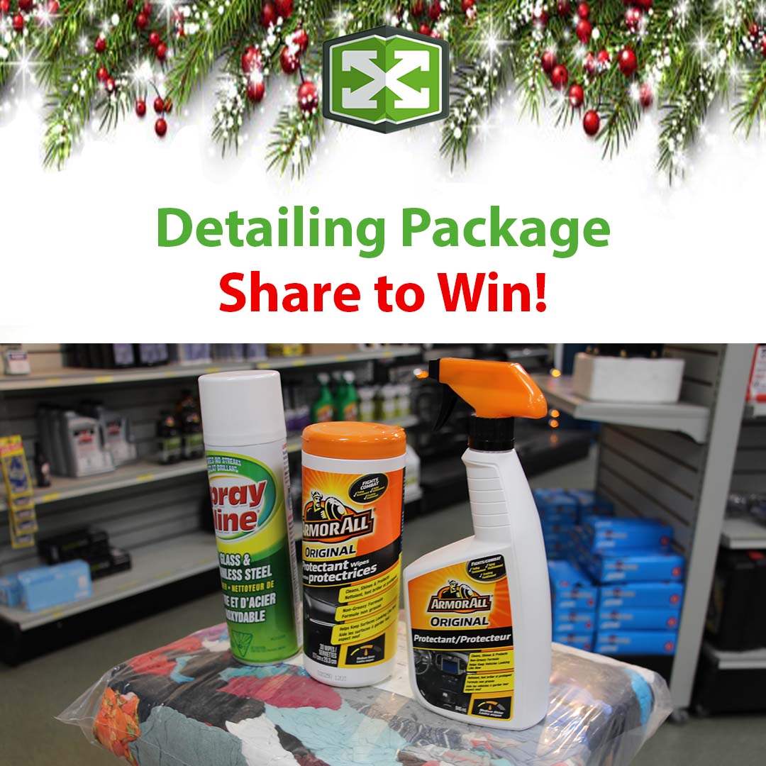 On the eighth day of Christmas, Maxim gave to me… A detailing package!

Congrats to Sharon Redden for winning yesterday's diecast truck. Today, retweet this post to win:

- Armor All Wipes
- Armor All Protectant
- Spray Nine Window Cleaner
- Rags