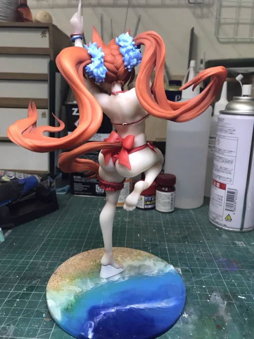 ダイワスカーレットの水着フィギュアは普通に本申請で不許可になってしまいました😂悲しいですが自分が欲しかった世界に一つだけのダスカフィギュアが作れて悔いはありません✨
背景買い付け中🏝

#ウマ娘
#トレフェスオンライン
#TFO5

塗装@6LNmqBQi05eREFL様 