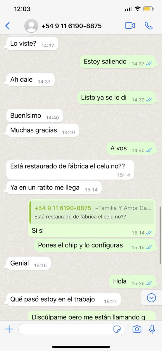 MoyanoJime's tweet photo. @ML_Ayuda @ML_Colombia @Mercadolibre @todonoticias @infobae @cronica @CNNArgentina TENGO MUCHAS PRUEBAS MÁS!!! @Mercadolibre @infobae @cronica @todonoticias https://t.co/Cp1gaYctxt