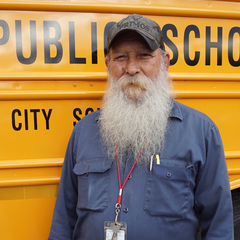 chccs's tweet photo. GIVE IT UP FOR OUR BUS DRIVERS! Every day we’re recognizing our bus drivers for the vital role they play. Today we’re asking Kenny Oliver, “What do you enjoy most about your job?”

“Every child needs to hear a pleasant voice, going to school.”

Look for new shout-outs every day! https://t.co/85z8vw74EE