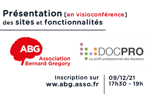 ABG_Asso's tweet photo. DERNIER RAPPEL ! La présentationen #visio des #sites et #outils @ABG_Asso & #Docpro se tiendra demain (jeudi 9/12) à 17h30.
Inscrivez-vous dès à présent, et/ou #diffusez #largement >> https://t.co/6KF10x8441
⚠️ATTENTION⚠️ : Il n'y aura pas de #REPLAY à l'issue de cette session ! https://t.co/fLk57UzZiF