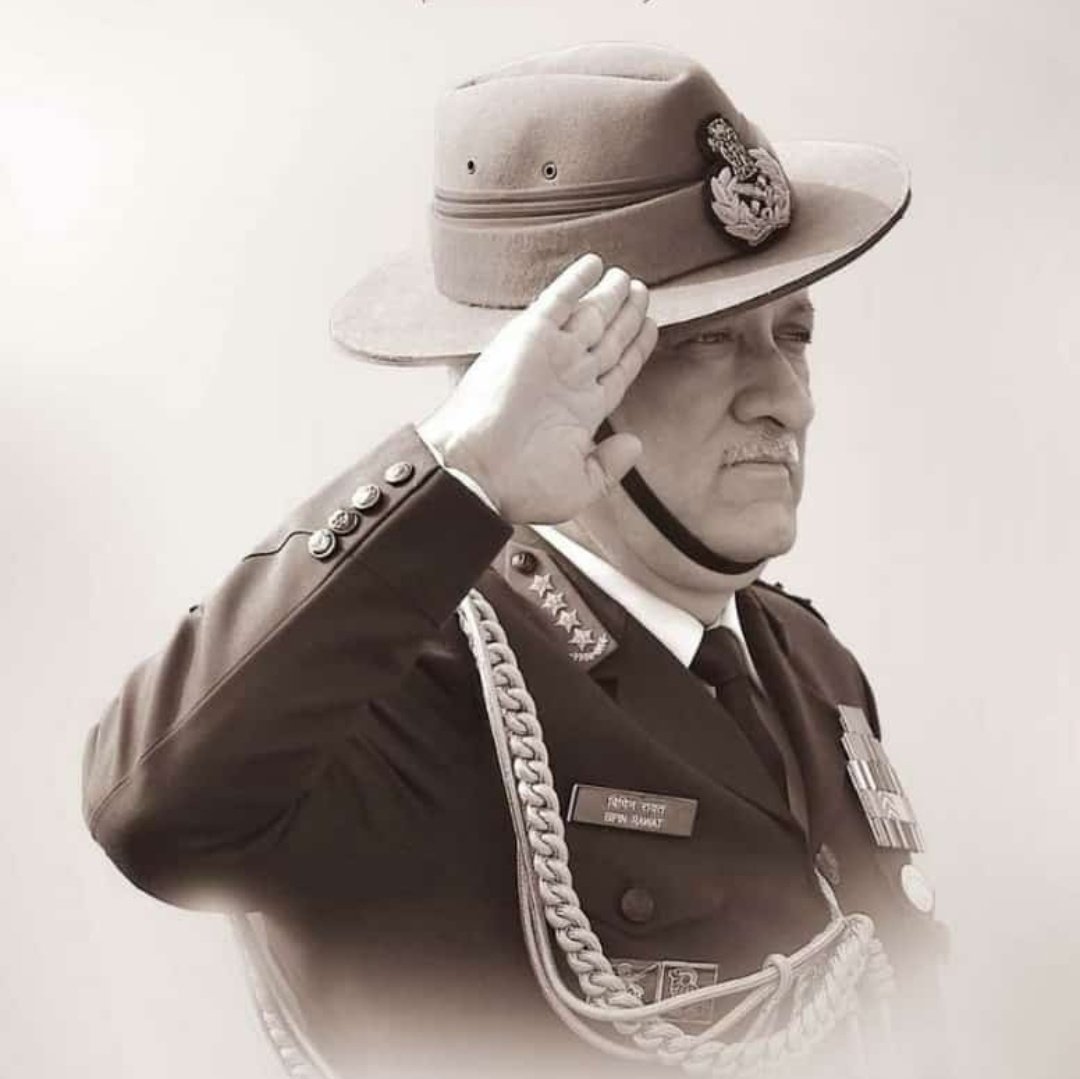 dakababu's tweet photo. #CDSBipinRawat You will live forever in every Indian patriot's heart. https://t.co/5XlK69HYRe
