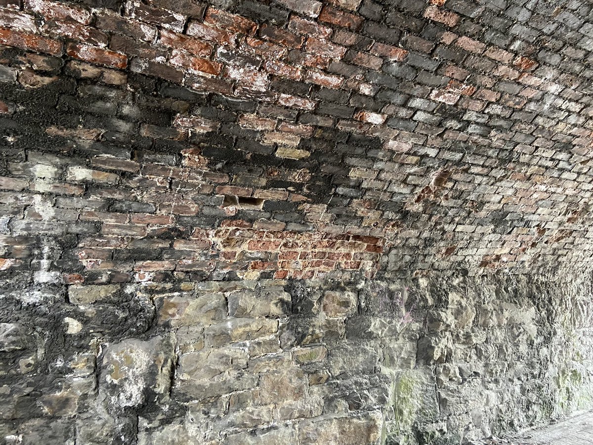 DawsonStoneM's tweet photo. ⚒Paxton Tunnel⚒
1 of 3 listed tunnels we are restoring rebuilding and preserving within the new arena site in Swansea.
The Paxton Subway has large build ups of carbon deposits &amp; salts which are detrimental to the stone and brick work. Starting to look as it should now https://t.co/pw1bDbcUC7