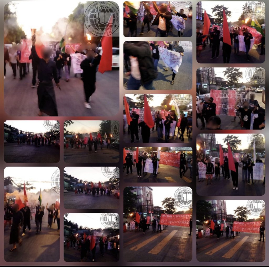 Never Kneel Down Under Military Dictatorship!

REVOLUTION MUST SUCCEED!

#EndImpunity
#Dec8Coup 
#WhatsHappeningInMyanmar