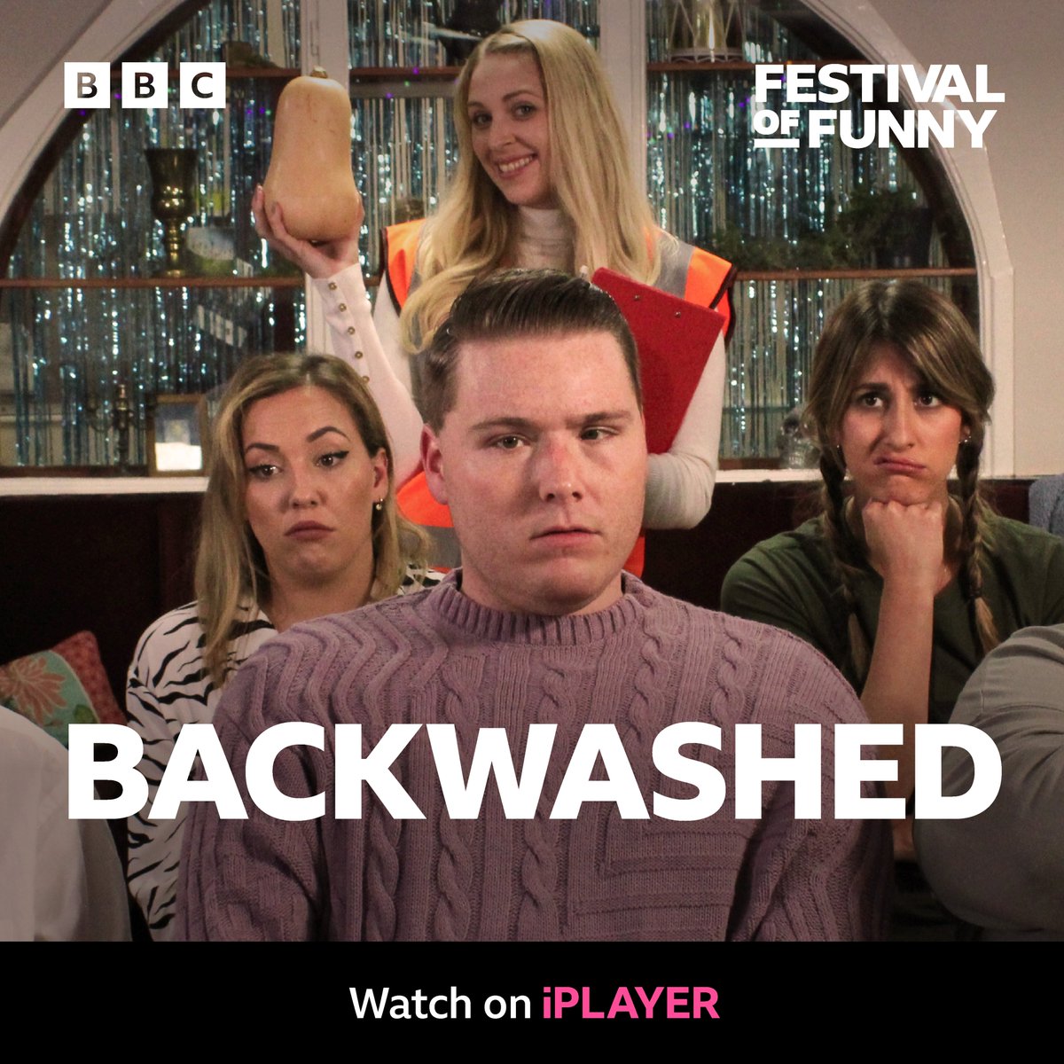 BBC Sesh (@bbcsesh) on Twitter photo Watch familiar faces from BBC Sesh in new comedy Backwashed
▶️ Full series on <a href="/BBCiPlayer/">BBC iPlayer</a>
😂 Part of The Festival of Funny season
bbc.in/3lMXeif Watch familiar faces from BBC Sesh in new comedy Backwashed
▶️ Full series on <a href="/BBCiPlayer/">BBC iPlayer</a>
😂 Part of The Festival of Funny season
bbc.in/3lMXeif