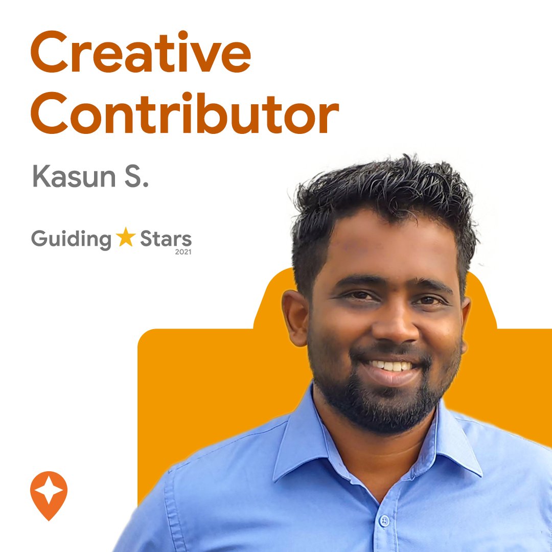 KasunMSilva's tweet photo. Glad to be a Guiding Star 2021
#localguides @googlemaps https://t.co/vtgbelECou
