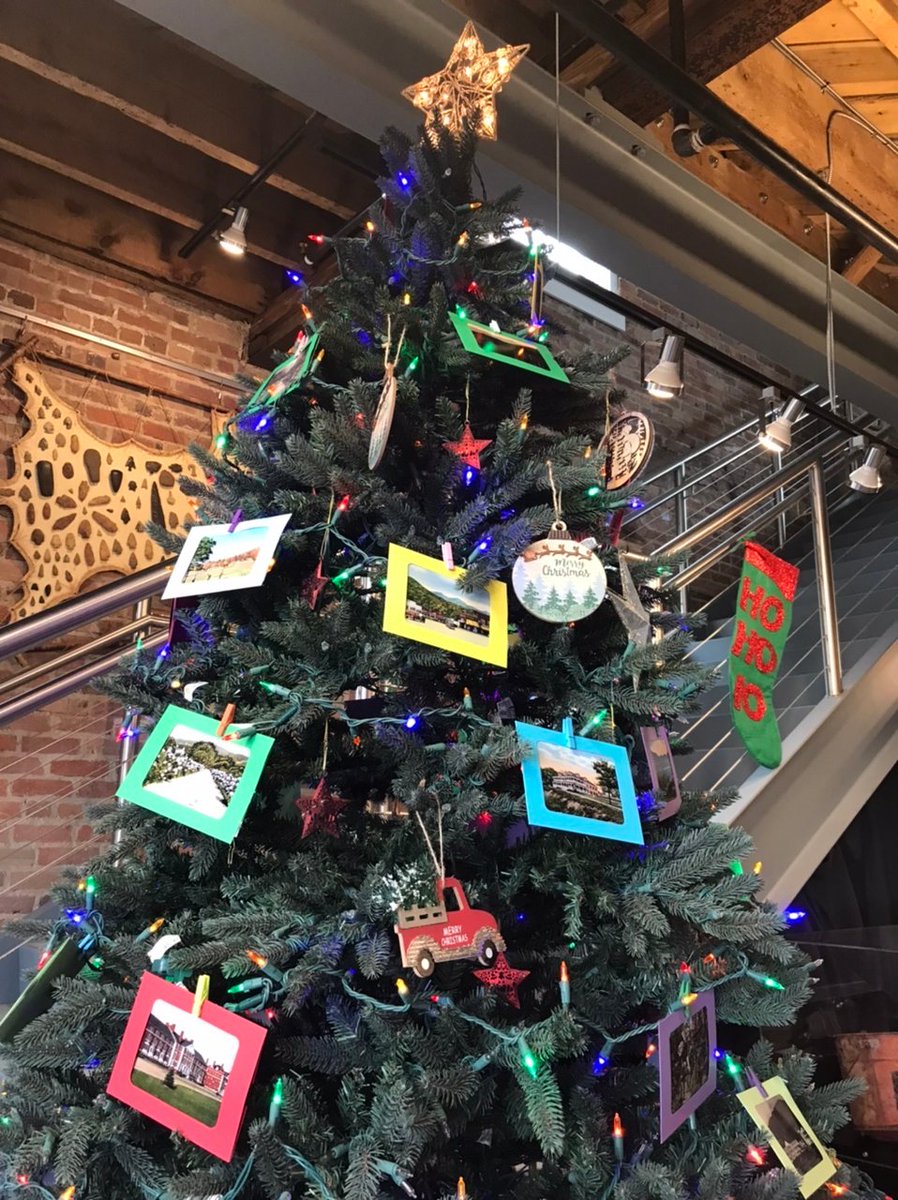SV_Museum's tweet photo. Our  holiday tree is up at the museum and looking good!  Stop by to see it during our open hours (Thursday - Saturday 10am-5pm), and while your here, help your neighbor by donating to the Swannanoa Valley Christian Ministry Fuel Fund! 

#svmuseum #deckthehalls #ncmuseum #wnc https://t.co/uKHPRlHbZs