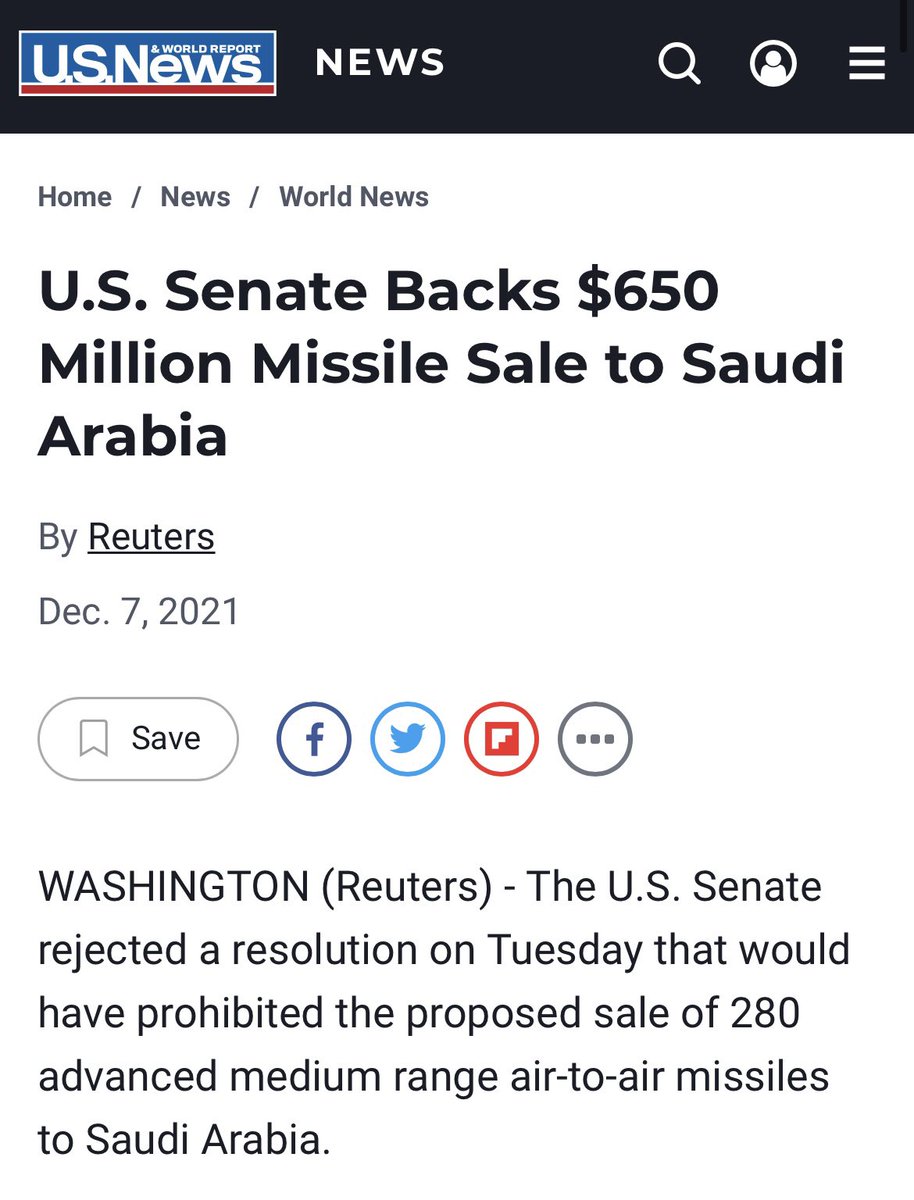 fOrGiVeNcHy's tweet photo. If the US &amp; UK told Saudi Arabia to stop its siege on Yemen, it'd end instantly, as the Royal Saudi Air Force can't operate without US &amp; UK support

Instead the US Senate has given the Saudis $650 million in weapons, as the US continues to trade Yemeni lives for Saudi blood money https://t.co/UxH4Y1QfeN