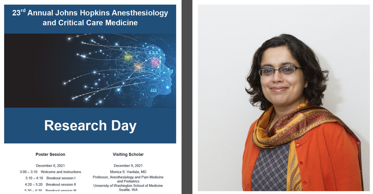 UW Anesthesiology & Pain Medicine (@uwanesthpainmed) on Twitter photo Real-time virtual academic exchange: within a couple days <a href="/SapnaKmd/">Sapna Kudchadkar, MD, PhD</a> delivers GR virtually here in Seattle today, our own <a href="/MonicaVavilala/">Monica Vavilala, MD</a> will serve as the visiting scholar for the <a href="/HopkinsACCM/">Johns Hopkins ACCM</a> Research day tomorrow! Real-time virtual academic exchange: within a couple days <a href="/SapnaKmd/">Sapna Kudchadkar, MD, PhD</a> delivers GR virtually here in Seattle today, our own <a href="/MonicaVavilala/">Monica Vavilala, MD</a> will serve as the visiting scholar for the <a href="/HopkinsACCM/">Johns Hopkins ACCM</a> Research day tomorrow!