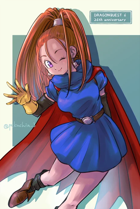 #DQ6_26th
#DQVI26周年
26周年おめでとうございます🎉
バーバラです!!!。゜(゜'Д`゜)゜。 