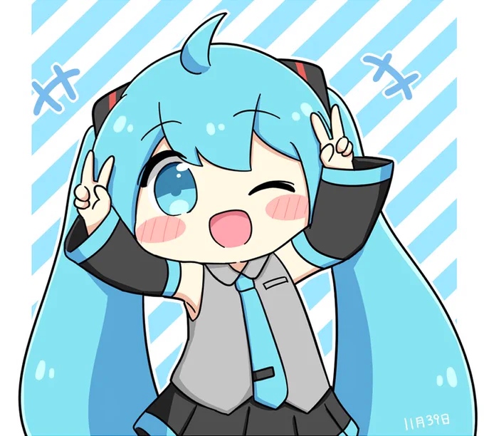 #いいミクの日 らしいですよ!
#初音ミク 