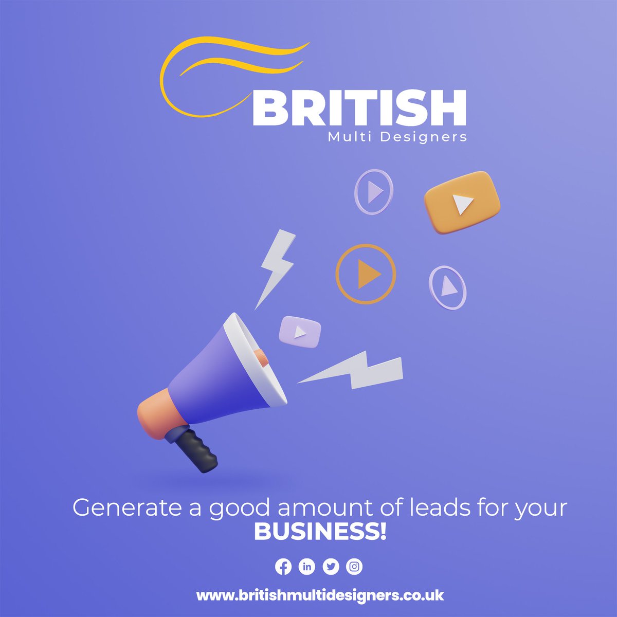 Bmultidesigners's tweet photo. British multi-designers help to create an online E-commerce website for your business to present your business model to the online consumers.

#webdesign  #seo  #uk #london 
#logo #branddesign #Digital #brand #creative #logodesign #illustration #branding #contentmarketing https://t.co/QIR4qwLuI1