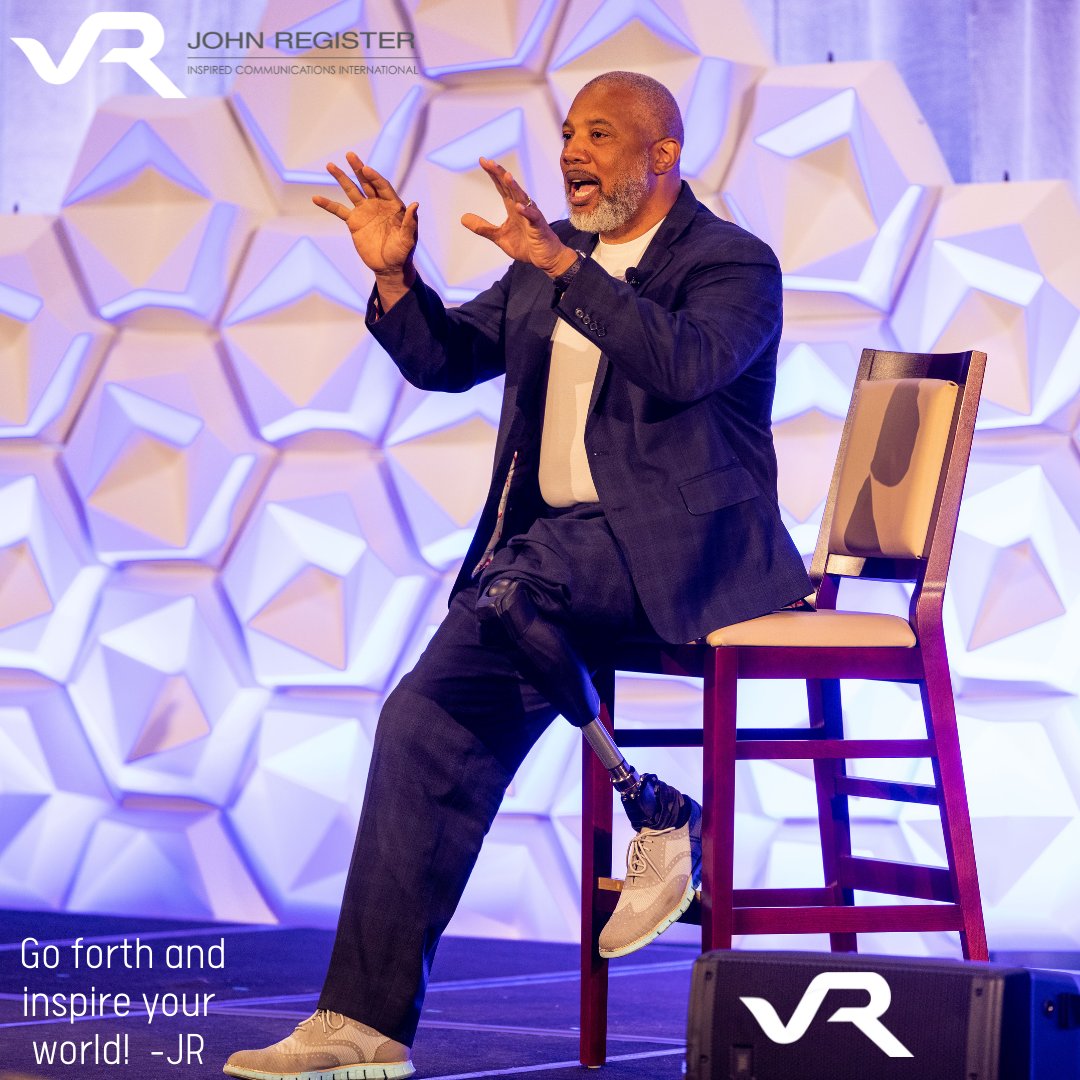 JFRegister's tweet photo. It’s time to “Go Forth and Inspire Your World,” what’s holding you back? 

-JR 

#newnormalminset #johnregister #silvermedalist #changemindsightwarrior #amputatefear #hurdleadversity #GoForthAndInspire https://t.co/TS5KNJmcdO