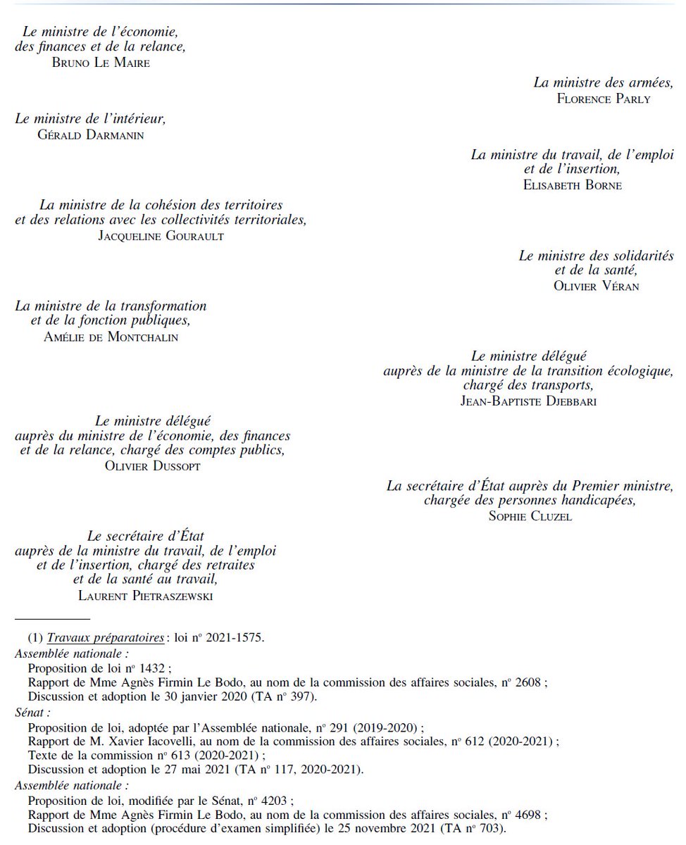 HAKAROA VALLEE (@hakajustdidit) on Twitter photo La loi a été promulguée avant Noël 💙Merci à tous pour cette avancée majeure. J'ai eu la chance de rencontrer 10 des 14 signataires (ou leur cabinet). Mme <a href="/agnesfirmin/">Agnès Firmin Le Bodo</a> nous a dit : "A l'exécutif de jouer maintenant". Ils sont désormais tous au courant des discriminations... La loi a été promulguée avant Noël 💙Merci à tous pour cette avancée majeure. J'ai eu la chance de rencontrer 10 des 14 signataires (ou leur cabinet). Mme <a href="/agnesfirmin/">Agnès Firmin Le Bodo</a> nous a dit : "A l'exécutif de jouer maintenant". Ils sont désormais tous au courant des discriminations...