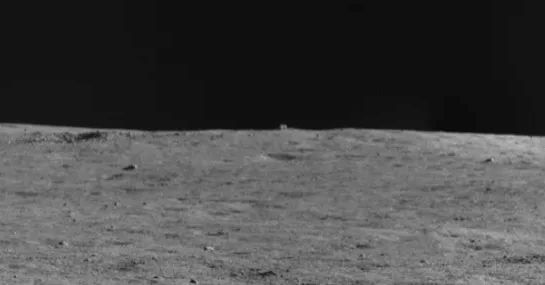 Reuters's tweet photo. Chinese sighting of 'cube' on moon rouses speculation, inspires memes https://t.co/WQNzOBrwu0 https://t.co/hYsIORr5Vg