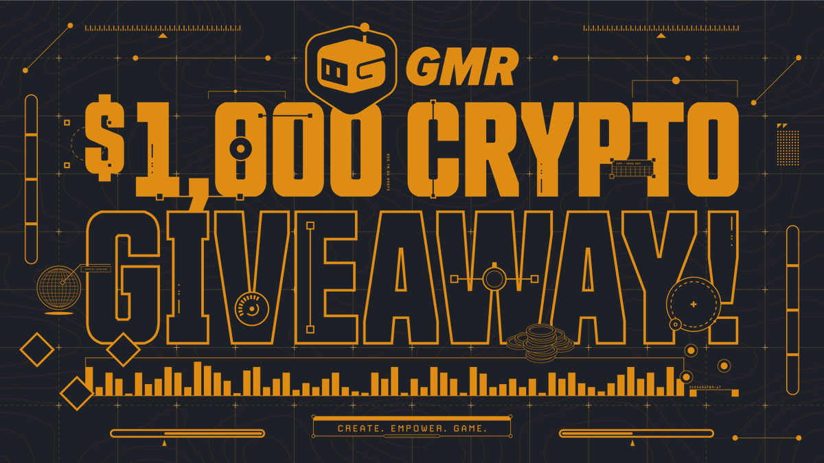 First, we gave away cash, now we’re giving away $1,000 worth of $GMR!

🔁 Retweet
🌟 Follow <a href="/GMRCenter/">GMR</a>
🗯 Reply #FestivalOfGaming
👉Sign Up gmr.site/join

Enter here 👇 Entries close 12/15 at 11:59pm ET

gmr.site/dec08

#CreateEmpowerGame #BSC #Giveaway