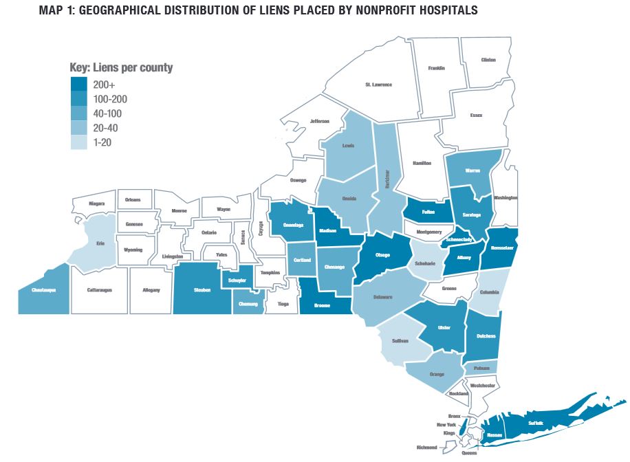 BTPMNPR's tweet photo. Report: NYS hospitals placing liens on hundreds of patients homes for outstanding medical debt. https://t.co/U0HT8x7lRg https://t.co/e3fCE1fxNn