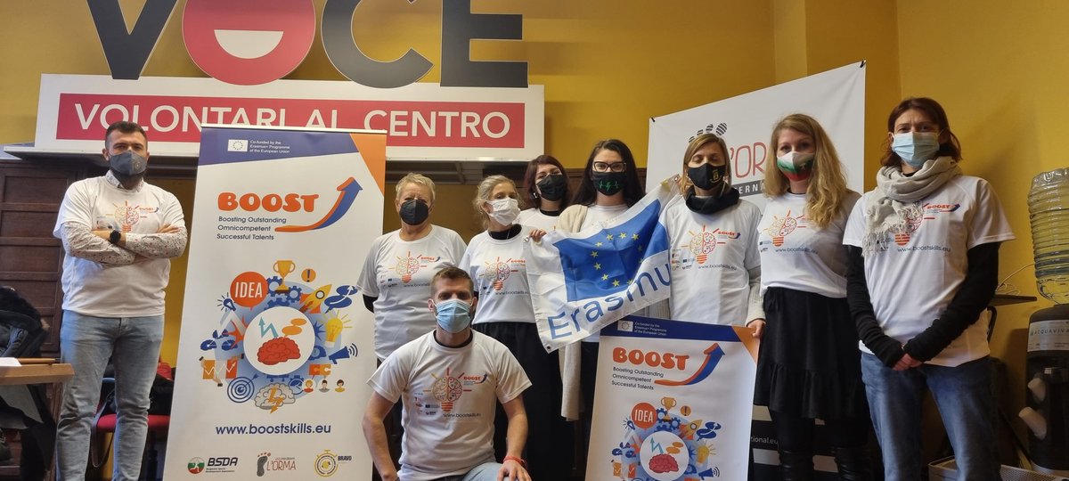 Framework approval meeting of "#BOOST-Boosting Outstanding Omnicompetent Successful Talents" in Milan 🇪🇺💪
BOOST is #ErasmusPlus that aims to create new learning and personal development opportunities for young people in #Europe 🇪🇺 Find out more at boostskills.eu