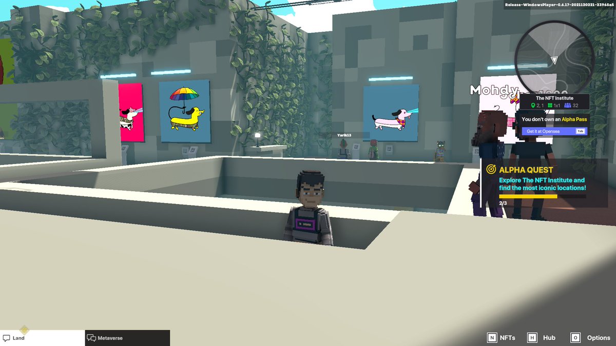 SaWaDJaa's tweet photo. @TheSandboxGame There are 7 dogs nfts. 3 dogs are at the first floor and 4 dogs are on the upper floor https://t.co/aOsAklwlpZ