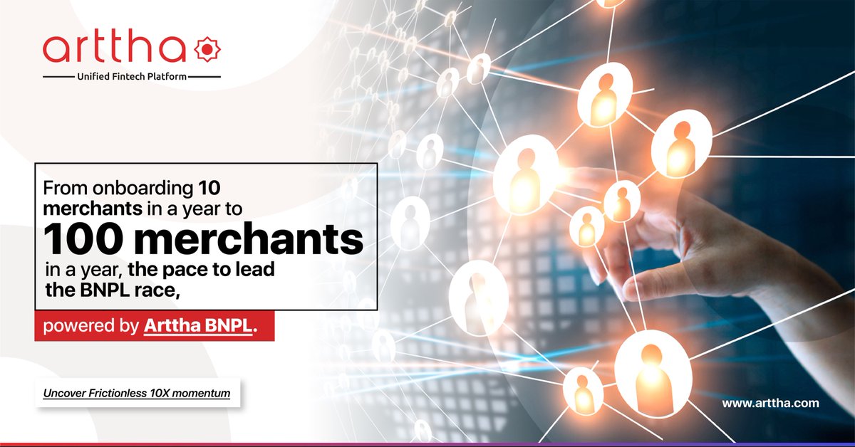 arttha_official's tweet photo. Accelerate your merchant onboarding and build global strategic business partnerships through Arttha BNPL. Get started NOW https://t.co/VHG7DktPA0

#digitalacceleration #bankinginnovation #merchantintegration #bnpl #Arttha https://t.co/0iGfvNkroI