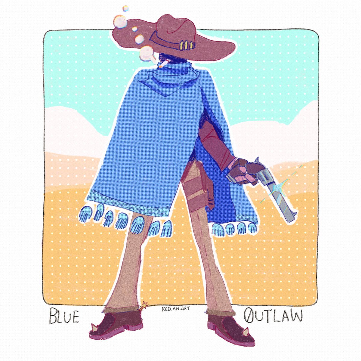 Keelandraws's tweet photo. BLUE OUTLAW
#drawing #illustration #characterart #procreate https://t.co/TQMFG9GhTT