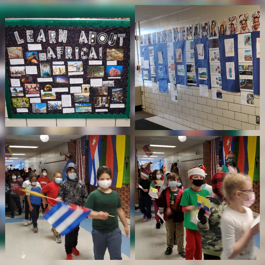 CPS_SSDept's tweet photo. Took so many pictures @BREMustangs International Day...can't fit them all here. With a parade, dancers, &amp; even international foods &amp; candy it was true celebration! The board outside the EL room says it all: "Diversity is the one thing we all have in common. Let's Celebrate it!" https://t.co/xl7F570klj