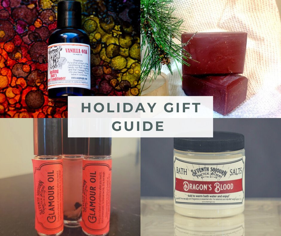 'Tis the season! To help you with your holiday shopping, we've put together a Seventh Sojourn Holiday Gift Guide. And, we still have a sale going! Get 20% discount when you spend $36 or more with code HOLIDAYS2021. Check out our holiday guide here soapmagic.com/blog/seventh-s…
