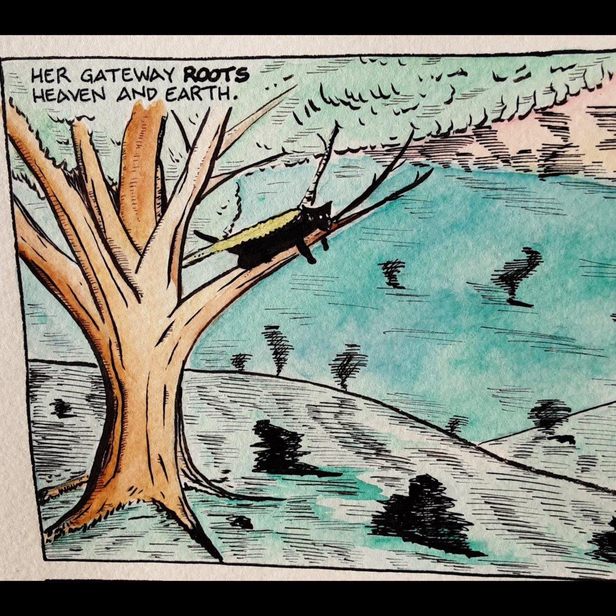 Loose_Apples's tweet photo. The immortal valley spirit, called the Dark Woman, her gateway roots Heaven and Earth. She possesses the ultimate softness, so rarely called upon.

DaoDeJing 6 by Laotzi

#taoteching #daodejing #tao #taoism #spiritual #meditation #taichi #comics https://t.co/pARVvBu38p