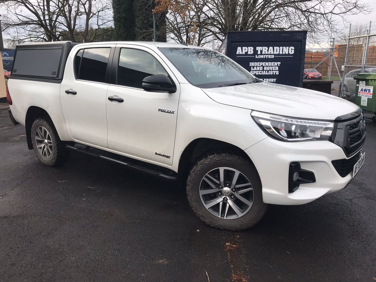 APBtrading's tweet photo. These Toyota's are coming thick and fast to us for Bushtech Canopies. For this customer we removed his old cover before we could fit the canopy. Im sure you will agree how good this looks now 👍
https://t.co/UlrKOei6D7
#Bushtechcanopy #toyotahilux #hiluxcanopy #apbtradingltd https://t.co/cBl6SLNjZO