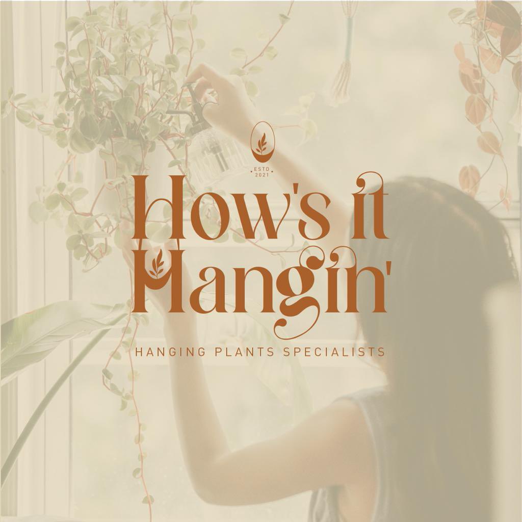 koaladesignss's tweet photo. 🌱 How’s it Hangin logo and sub-mark. In one word what feeling would you describe you get from these? A lot more of How’s it Hanging branding to be revealed soon! https://t.co/ZcqBxtZDAY #brand #branding #brandidentity #submark #logo #womeninbusiness #GraphicDesigner #LogoDesign https://t.co/GtuPBZsgFH
