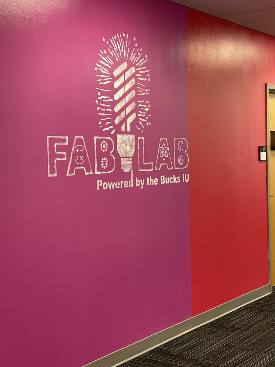 Amazing morning exploring the <a href="/BucksIU22/">Bucks IU</a> Fab Lab STEM center for the ribbon cutting and official opening- what an amazing resource for students and staff of Bucks County Schools! @BillHarner <a href="/MarkMHoffman/">Mark Hoffman</a>  <a href="/QCSDnews/">QCSD News</a>