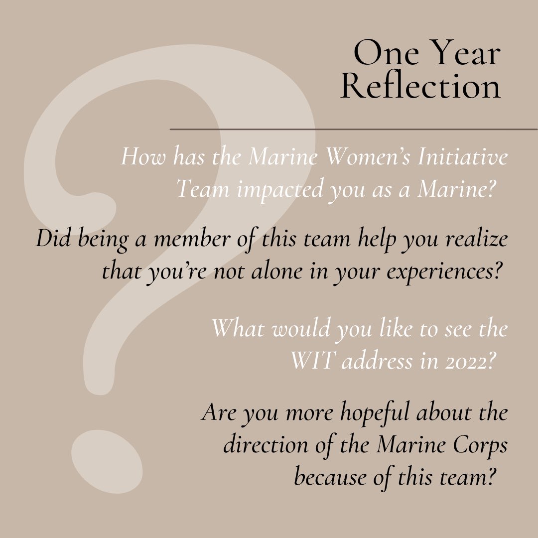 marine_wit's tweet photo. It’s been a great year, tell us how the WIT helped and what we should tackle next year. https://t.co/NpQ2JSHa07