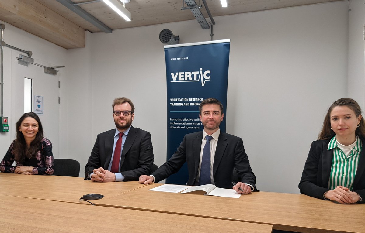 iaeaorg's tweet photo. We continue to partner with new organizations to help deliver on our mandate. We'll be working with @vertic_org to build #nuclear #safeguards knowledge and capabilities across the 🌍 through innovative learning methods. https://t.co/MrGGlKFE2k