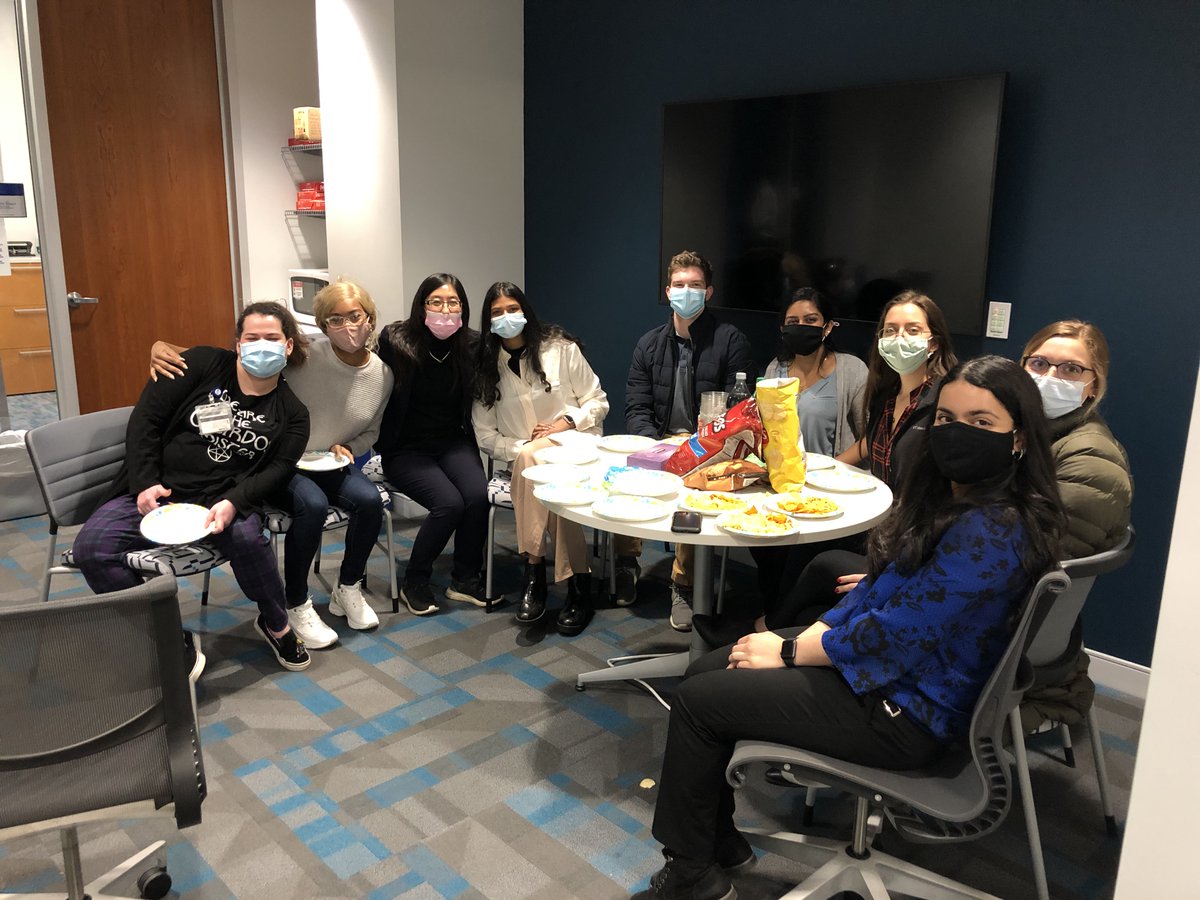 Yesterday, the Neurophysiology Lab students presented their projects and discussed what they learned in the process. Afterward, they had a small gathering to celebrate their success and each other.