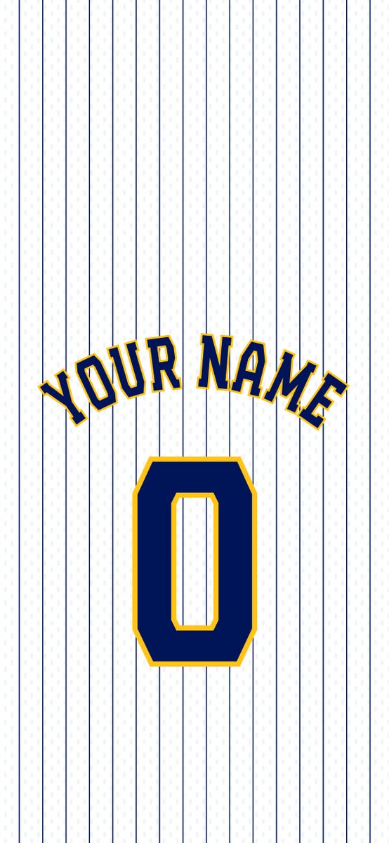 Brewers's tweet photo. Happy #WallpaperWednesday!

The first 100 fans who reply to this tweet with their name (<12 characters) and number will get a custom pinstripe jersey wallpaper. https://t.co/a8u0iIsKBZ
