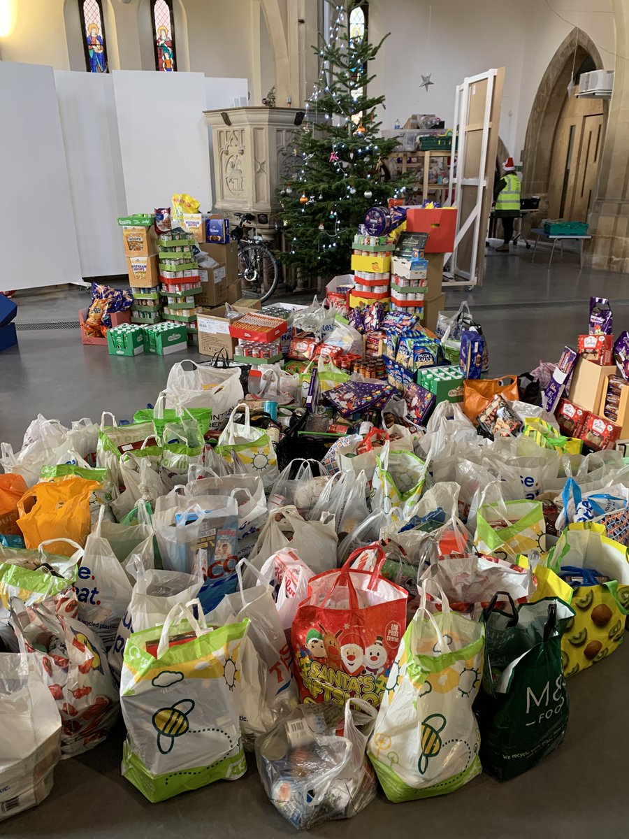 Thank you to our Priory Community for generously donating money and food for St Margaret's Food Bank. The food bank helps hundreds of families every week, and are also putting together special hampers to provide families with some special festive treats as well. #ProudtobePriory