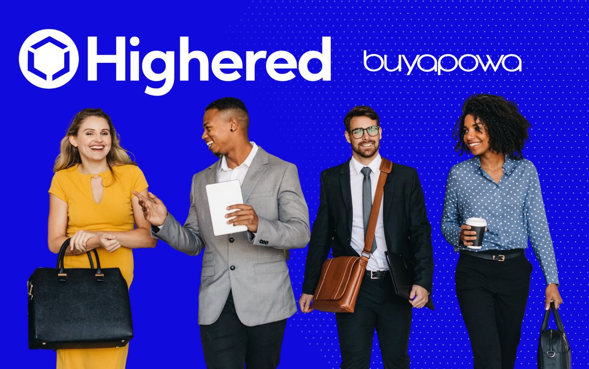 buyapowa's tweet photo. Highered Global is on a mission to empower students & alumni from schools worldwide to develop their talent & connect with the world’s top employers. 🖥️
We’re so excited they’ve chosen us to power their student #referralprogramme!
#GetHighered!
#recruitment #talentacquisition https://t.co/U0Bd1cPwxw