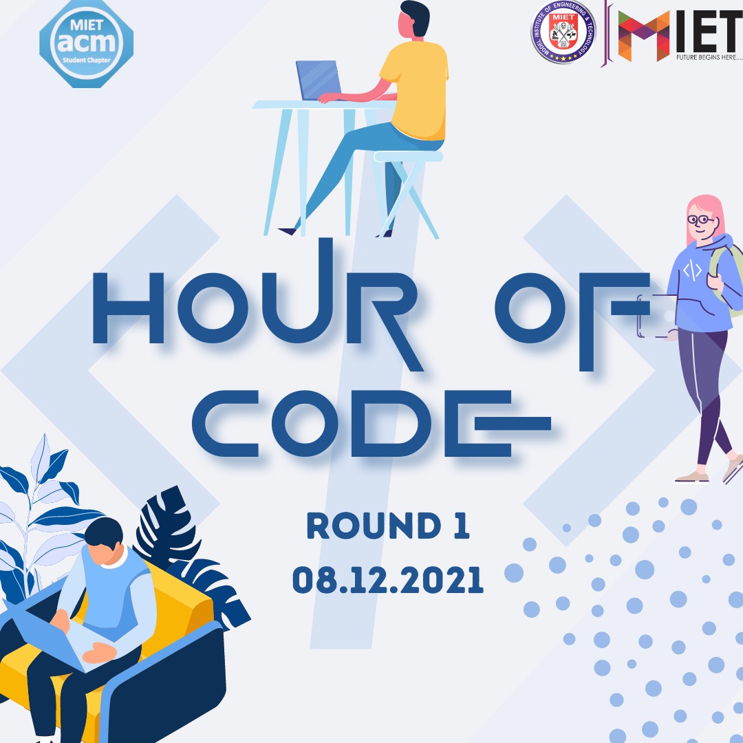 miet_acm's tweet image. MIET ACM Student Chapter has successfully conducted its first round of "Hour of Code"🎉.
@Indiaacm @givemycert
#Miet #students