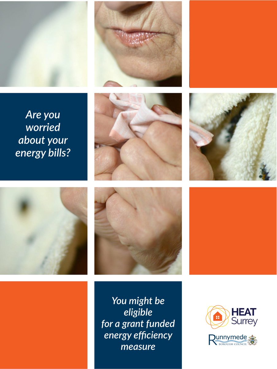 HEATProjectUK's tweet image. Are you worried about your energy bills? Struggling to keep your home warm? You might be eligible for government funded home energy saving upgrades.
To find out if you are eligible and to apply, visit heatsurrey.co.uk