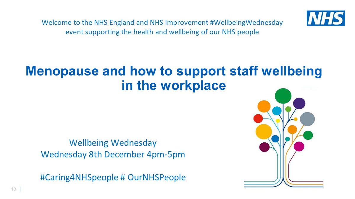HorizonsNHS's tweet photo. The December #Caring4NHSPeople session is starting in a couple of minutes! 

We're talking about menopause and how to support staff wellbeing in the workplace. 

If you'd like to join us, you're very welcome  https://t.co/VSKhVIuijp

You can also follow the thread ⬇️ https://t.co/Ca4CFY3Qss