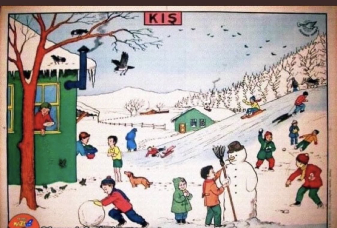 DrGunerSonmez's tweet photo. İnsanı çocukluğuna götüren resimlerden biri… Keşke kış hep böyle kalsaydı. https://t.co/1yA9MqG1tp