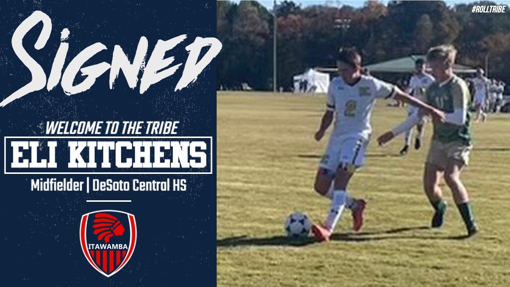 #ICCMSoccer - Welcome to the Tribe, Eli Kitchens! #RollTribe