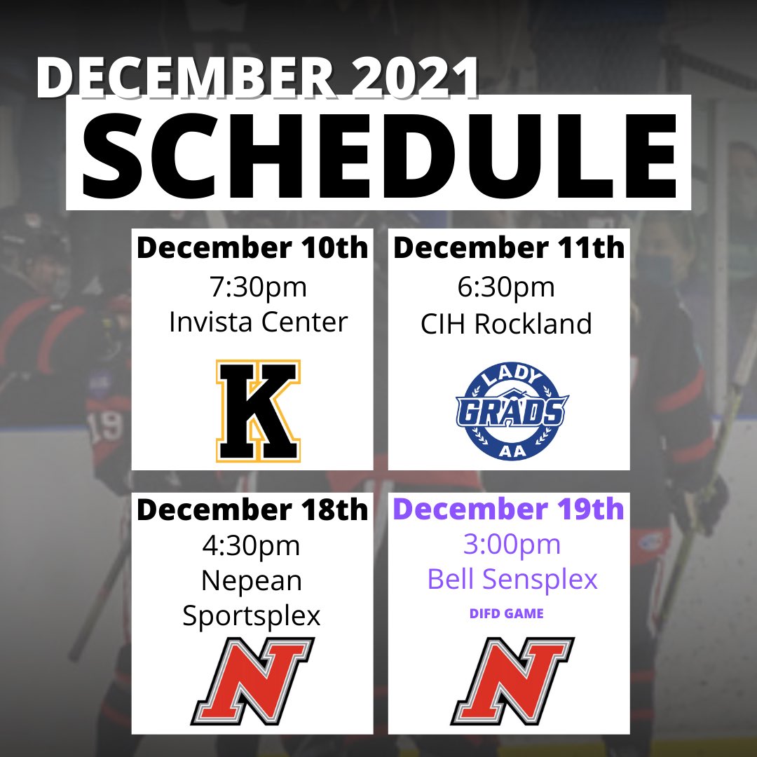 OttawaLadySens's tweet photo. Big games in the next few weeks! More updates to come on our 10th Annual DIFD game. https://t.co/jhr4pCesS5