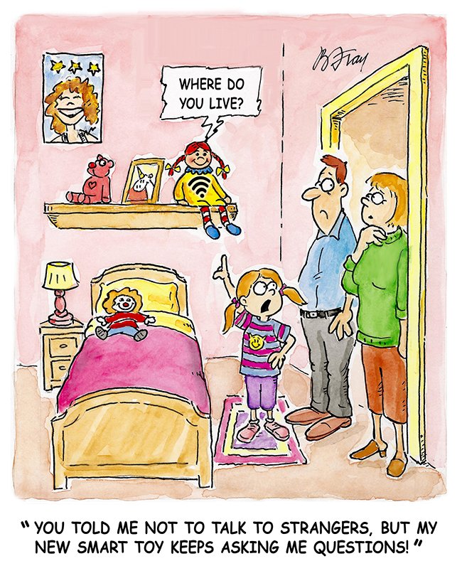 PrivacyPrivee's tweet photo. As with the Internet of Things, there are relatively simple steps you can take to safeguard your child’s and your family’s #privacy on the Internet of Toys.

Our #blog has some tips for you: https://t.co/gt8MpX9M1H https://t.co/I5pRKrpcrK