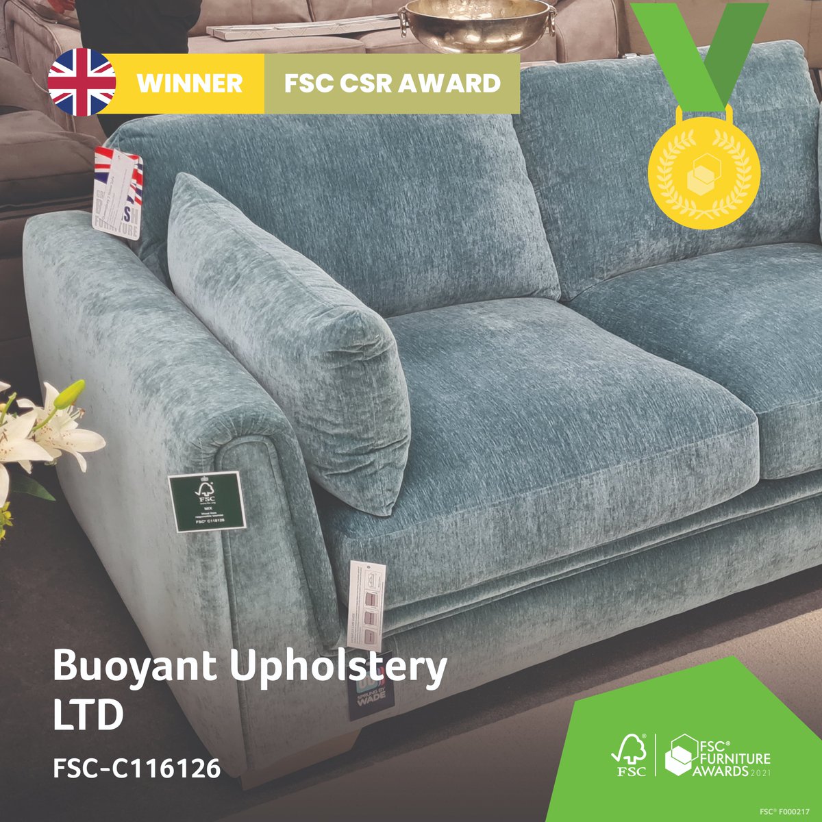 We recently reached an incredible milestone in our sustainable timber journey and received a FSC® Furniture Award declaring our company as a sustainable furniture champion!
